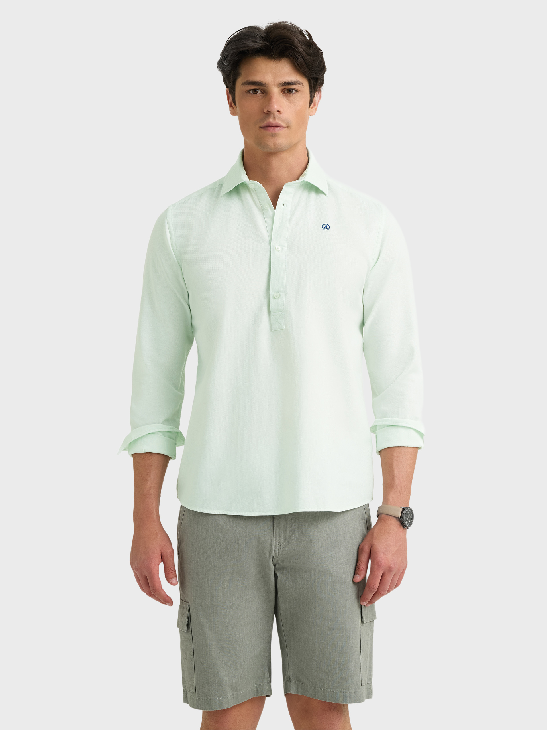 POLERA PANAMA DYE VERDE