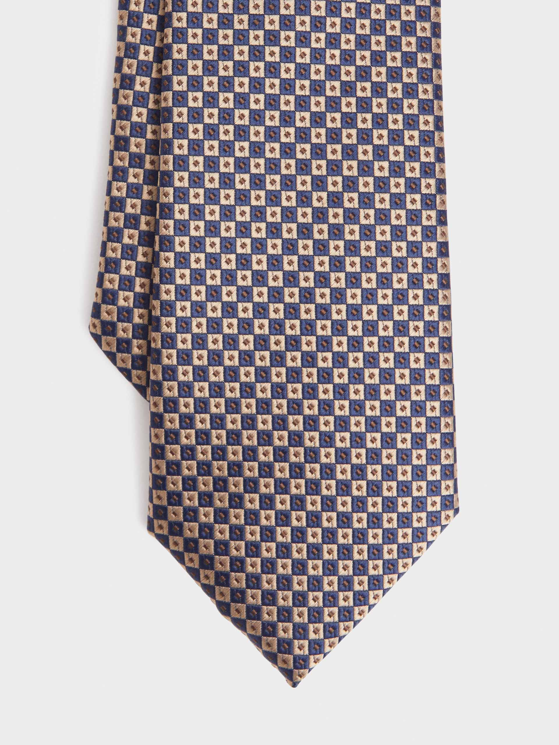 CORBATA JACQUARD MF BEIGE