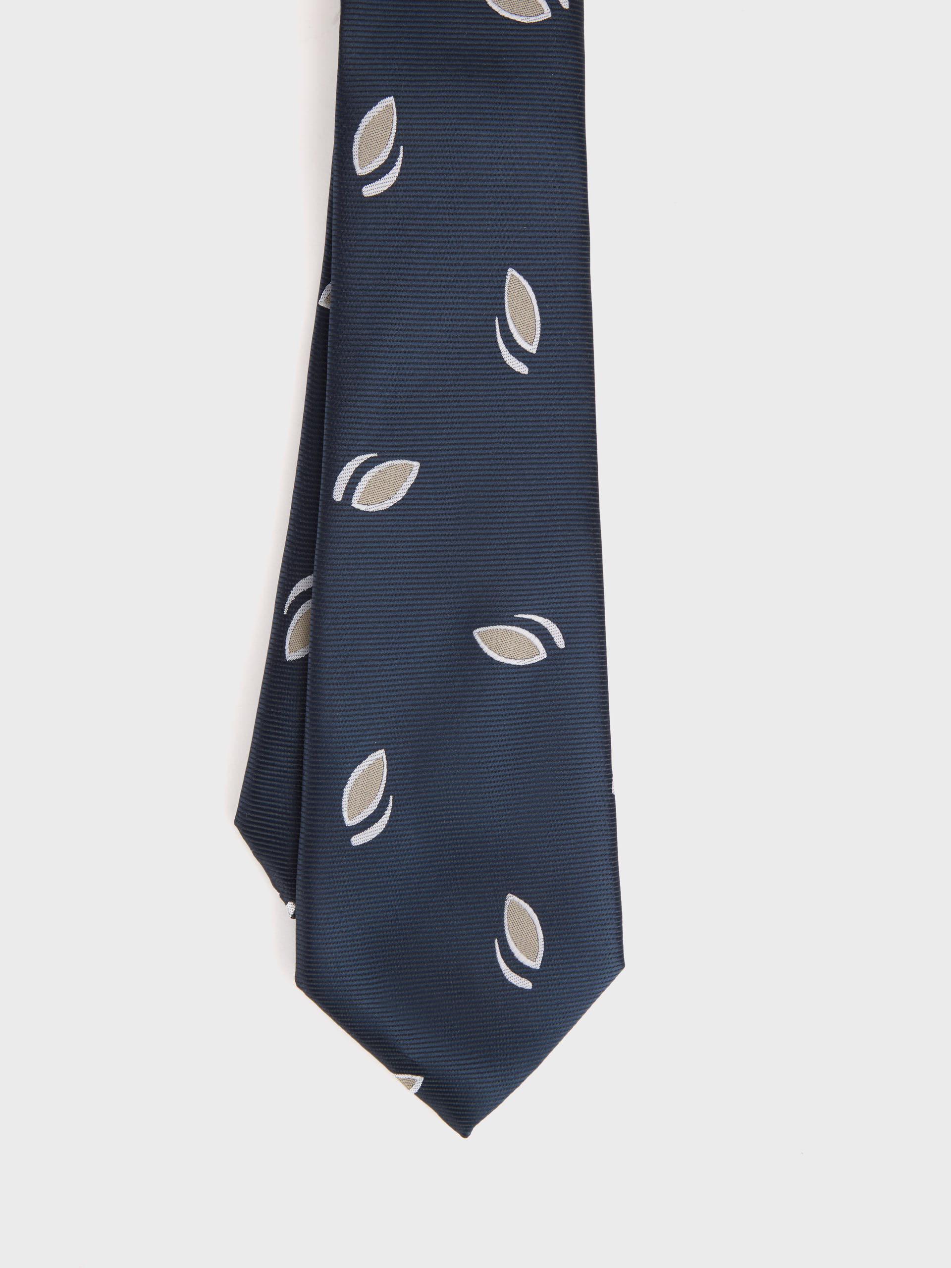 CORBATA JACQUARD MF AZUL MARINO