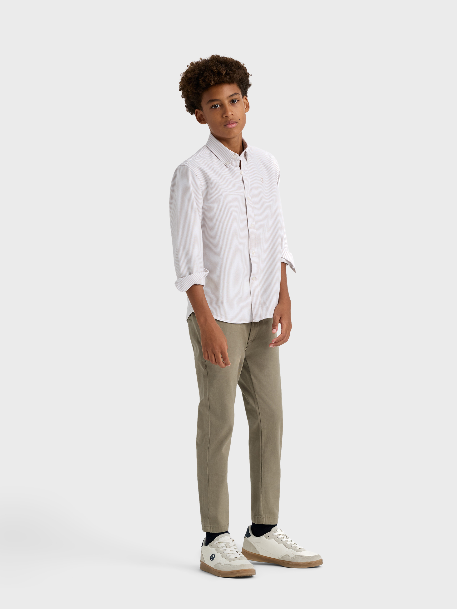 CAMISA OXFORD STRIPES KIDS