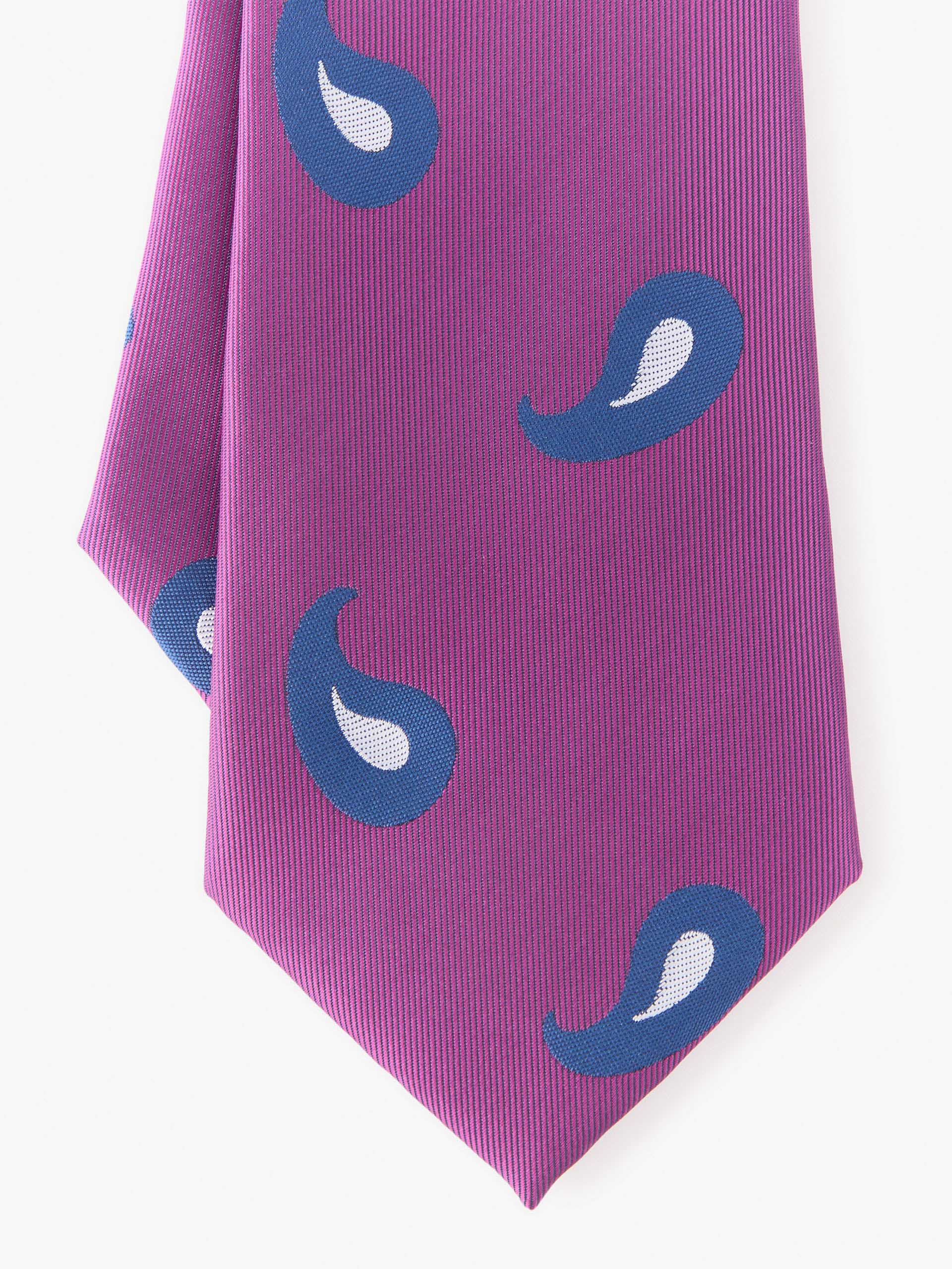 CORBATA JACQUARD MF VIOLETA