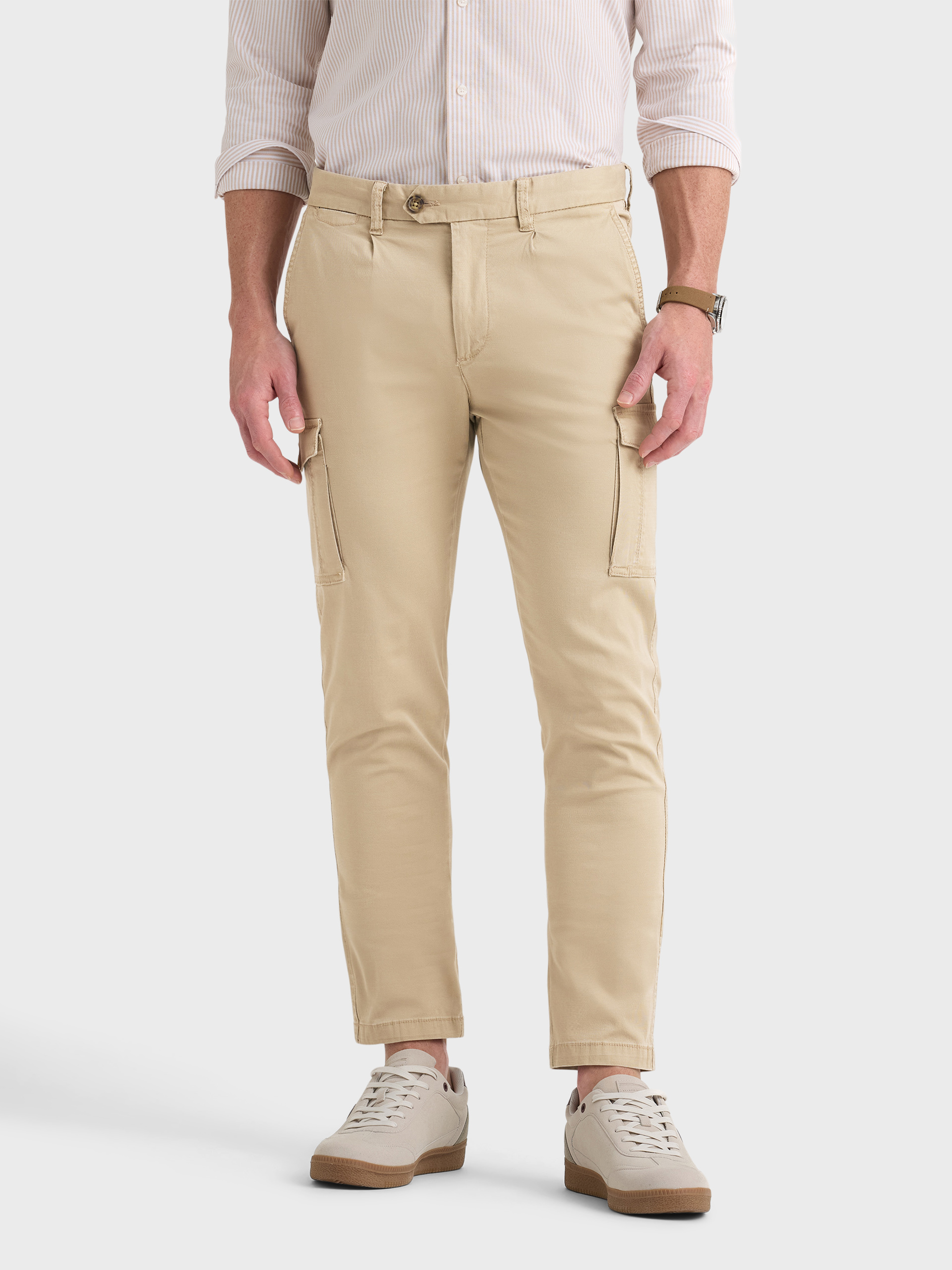 PANTALON CARGO CAMEL
