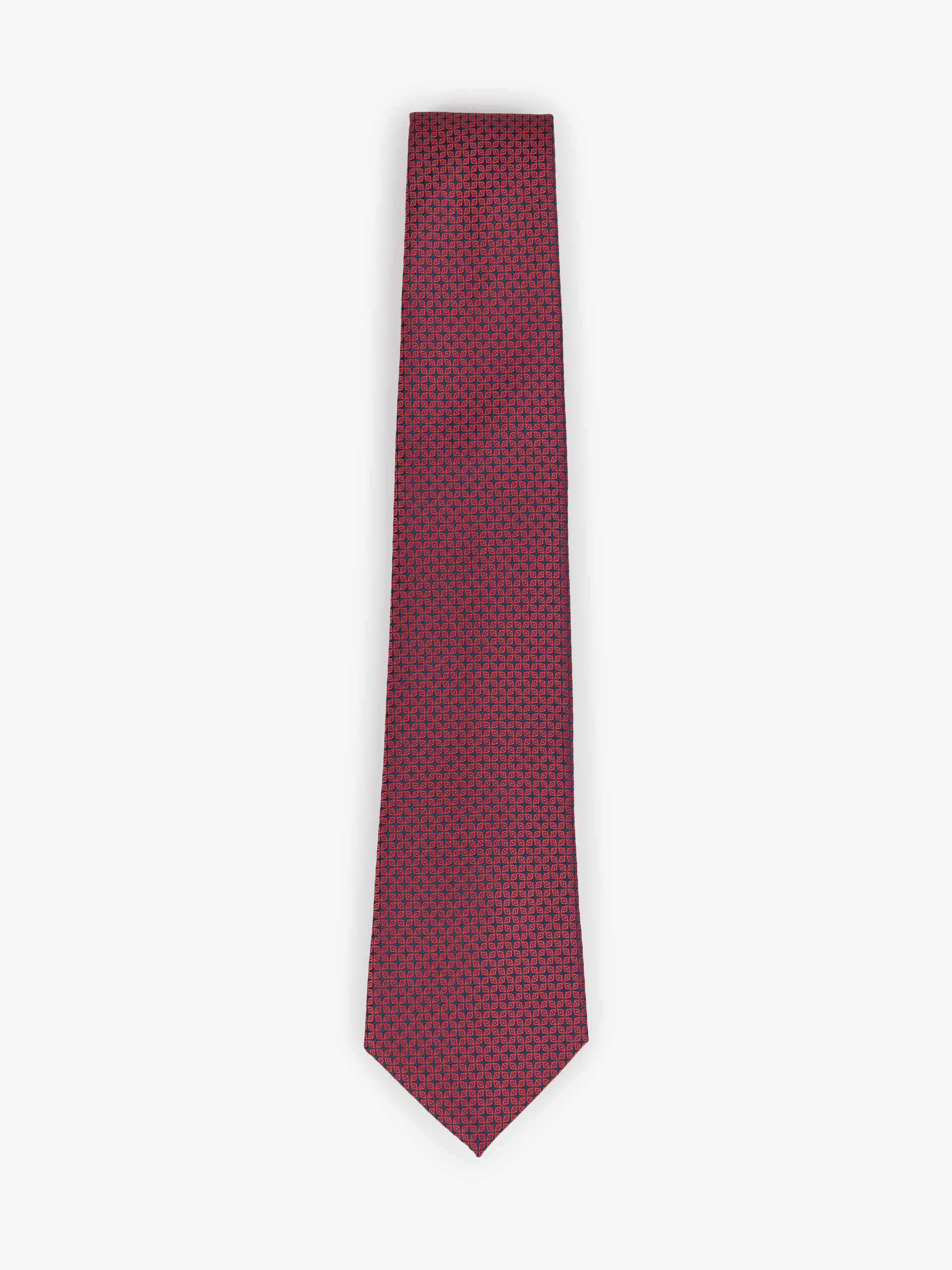 CORBATA JACQUARD MF ROJO
