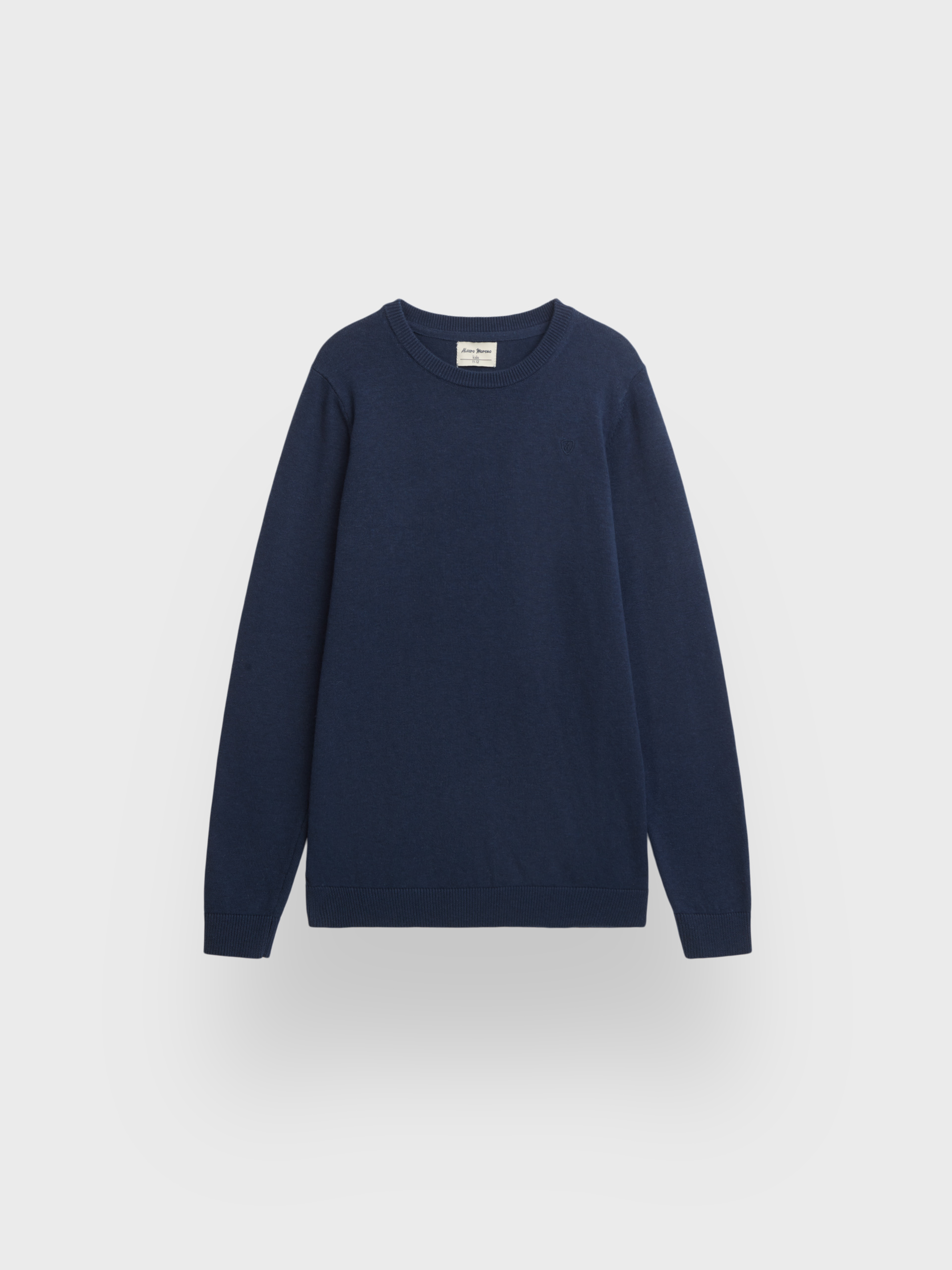 JERSEY ROUND NECK KIDS AZUL MARINO