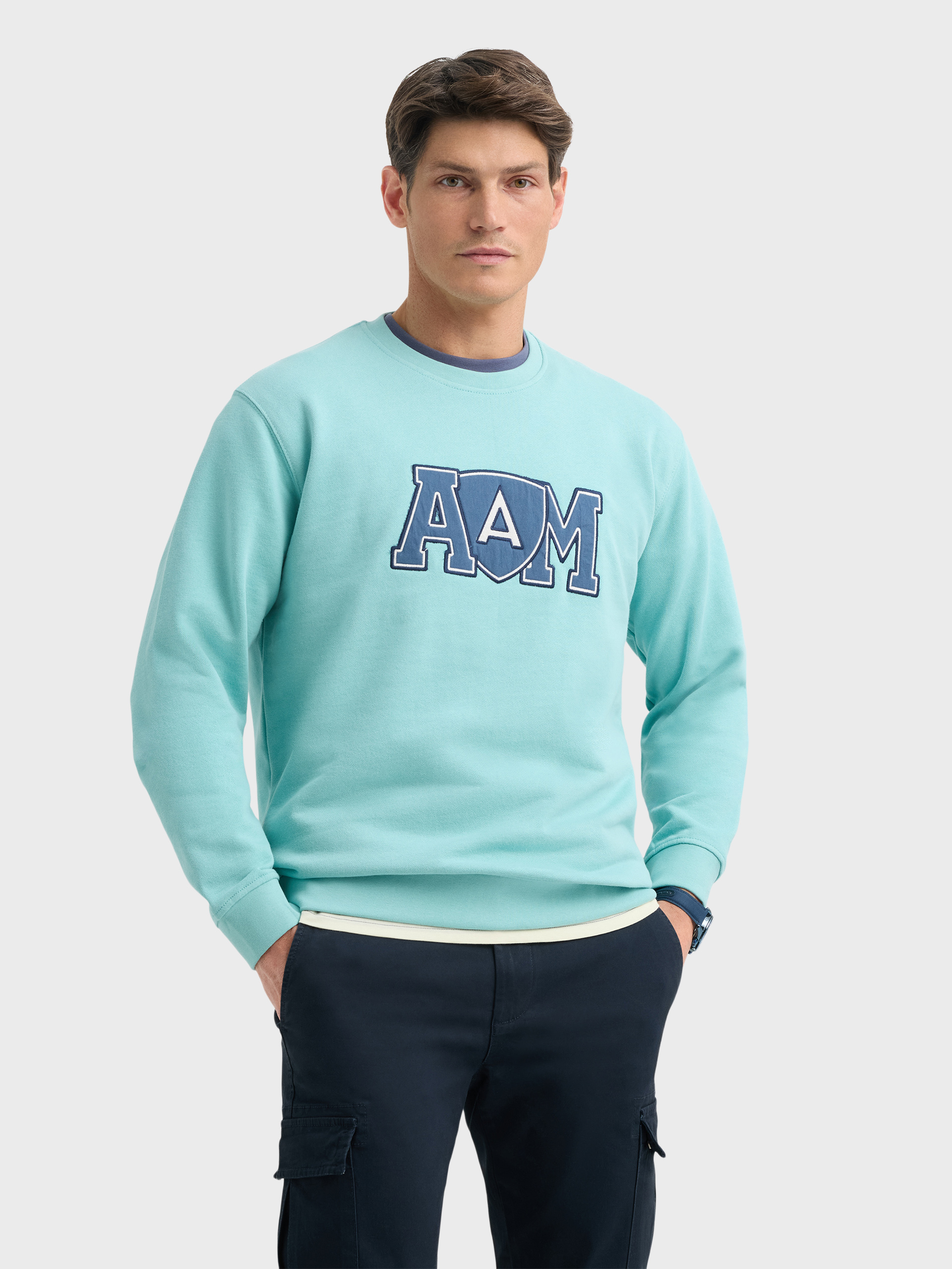 SUDADERA ORIGEN VERDE AGUA