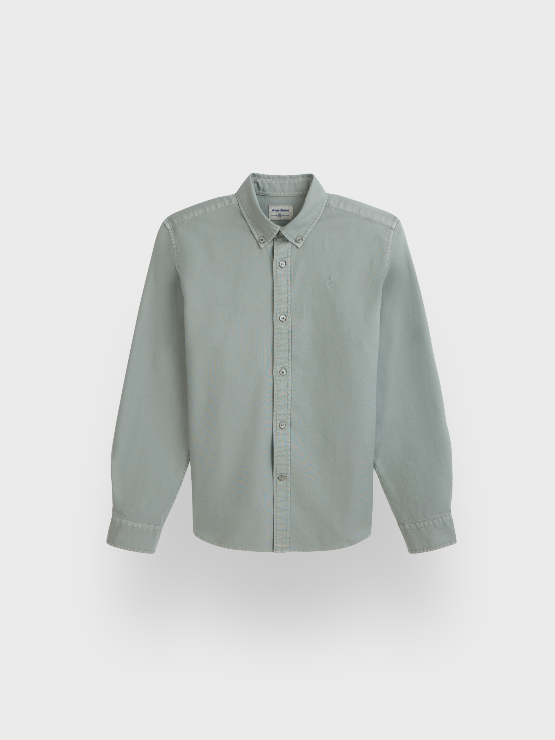 CAMISA OXFORD DYE KIDS VERDE