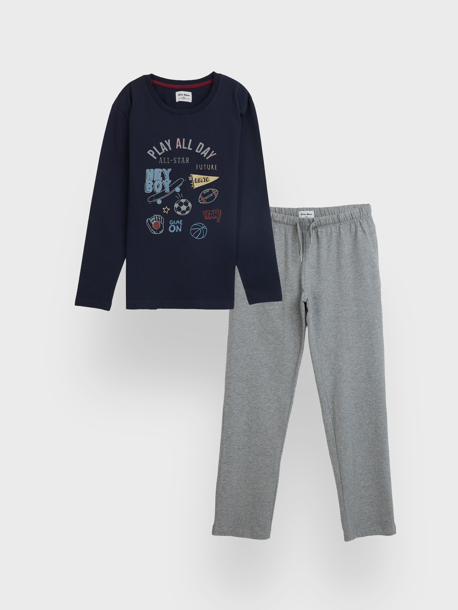 PIJAMA PLAY KIDS AZUL MARINO
