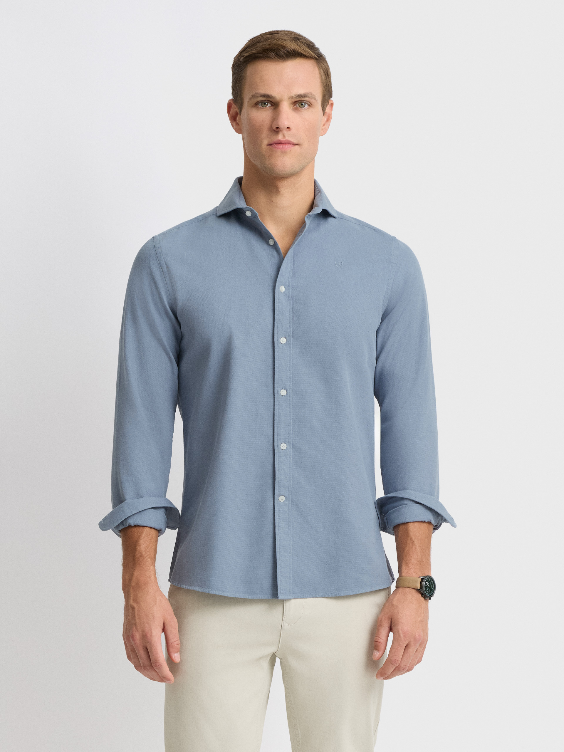 CAMISA PANAMA AZUL