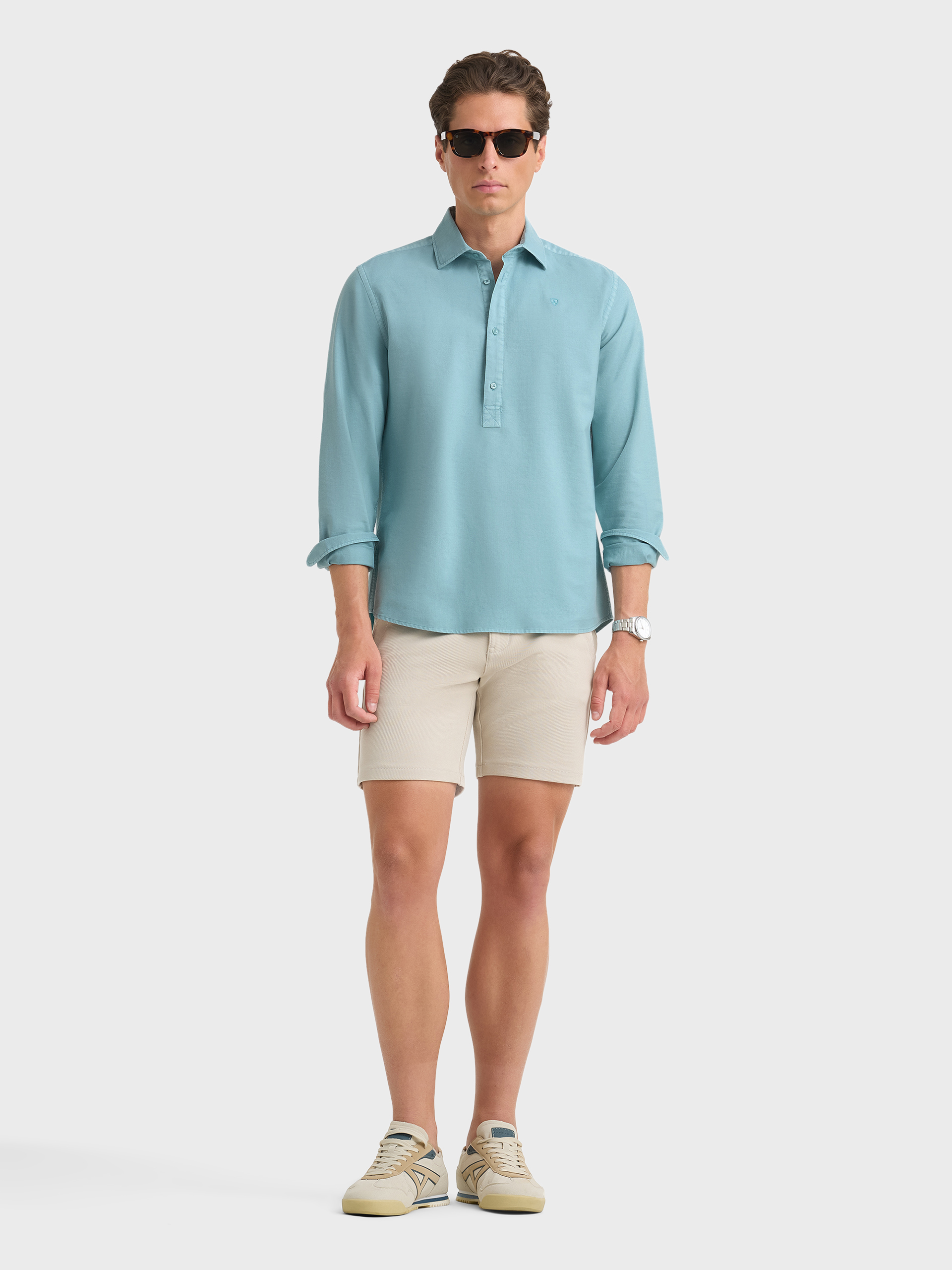 POLERA OXFORD DYE
